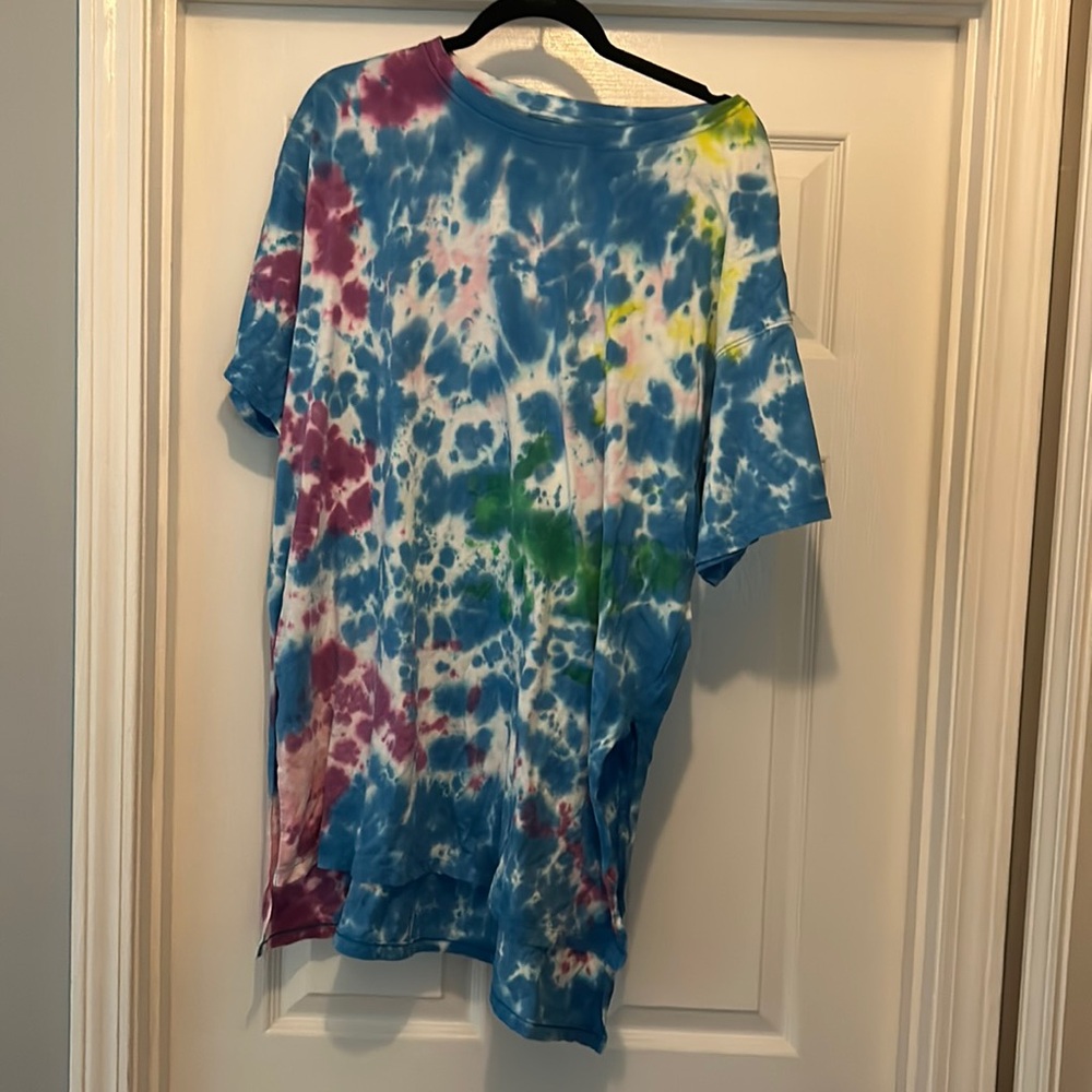 American Eagle Tie Dye T shirt dress